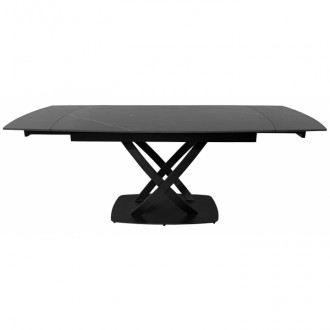 
Стол раскладной Infinity Black Marble керамика 140-200 см Современный раздвижно. . фото 3
