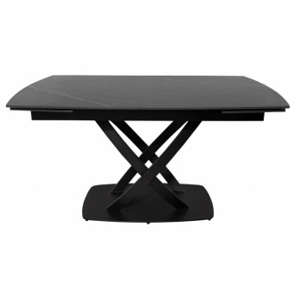 
Стол раскладной Infinity Black Marble керамика 140-200 см Современный раздвижно. . фото 2