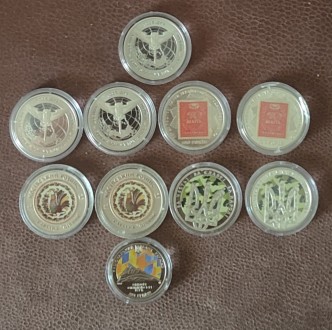 Ювілейні монети НБУ. Деякі монети є в кількості, є інші монети. Пишіть, питайте.. . фото 2