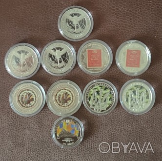 Ювілейні монети НБУ. Деякі монети є в кількості, є інші монети. Пишіть, питайте.. . фото 1