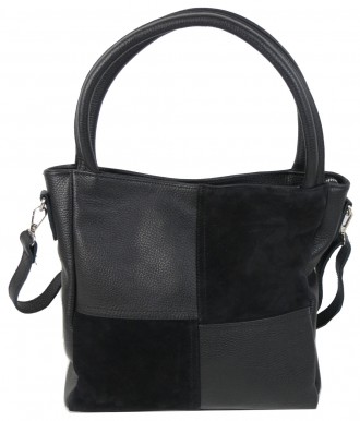 Женская кожаная сумка Borsacomoda черная 853.023.02
Описание товара:
	Внутреннее. . фото 2