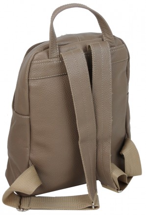 Женский кожаный рюкзак Borsacomoda 14 л визон (светло-коричневый) 841.035
Стильн. . фото 6