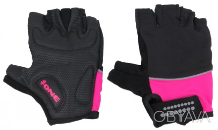 Женские велосипедные перчатки, для тренировок Crivit черные с розовым IAN301366
. . фото 1