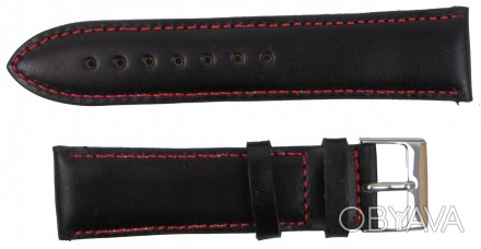 Браслет, ремешок для часов Mykhail Ikhtyar, ширина 22 мм черный S607-22S black
О. . фото 1