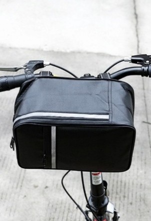 Багажная велосипедная сумка, кофр 9L Gotel черная
Описание товара:
	Изготовлена . . фото 9