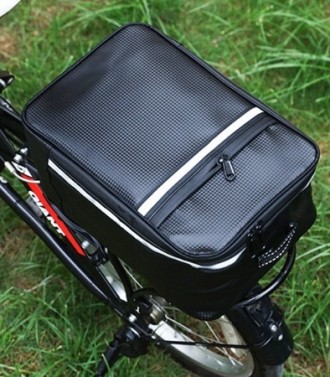 Багажная велосипедная сумка, кофр 9L Gotel черная
Описание товара:
	Изготовлена . . фото 7