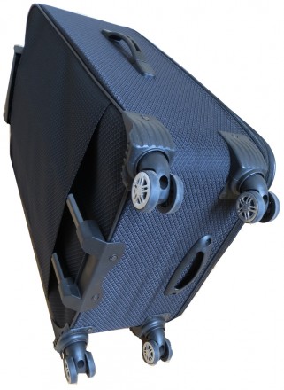 Тканевый средний чемодан на колесах 67L Gedox темно-серый S1001.01 medium grey
О. . фото 10