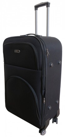 Тканевый средний чемодан на колесах 67L Gedox темно-серый S1001.01 medium grey
О. . фото 4