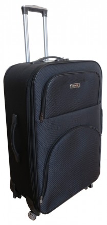 Тканевый средний чемодан на колесах 67L Gedox темно-серый S1001.01 medium grey
О. . фото 3