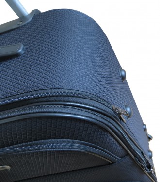 Тканевый средний чемодан на колесах 67L Gedox темно-серый S1001.01 medium grey
О. . фото 9