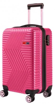 Малый пластиковый чемодан на колесах 45L GD Polo розовый 60k001 small pink
Описа. . фото 2