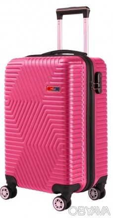 Малый пластиковый чемодан на колесах 45L GD Polo розовый 60k001 small pink
Описа. . фото 1