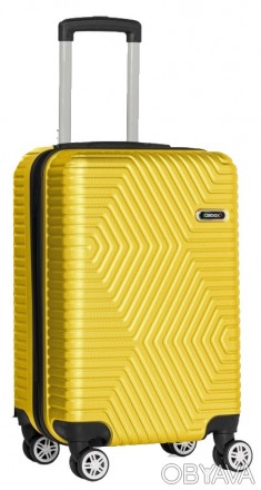 Малый пластиковый чемодан на колесах 45L GD Polo желтый 60k001 small yellow
Опис. . фото 1