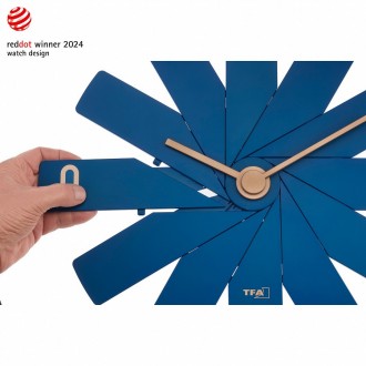 Настенные часы TFA CLOCK IN THE BOX Blue, 400x37x400 мм
 
Вот как выглядит встре. . фото 5