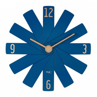 Настенные часы TFA CLOCK IN THE BOX Blue, 400x37x400 мм
 
Вот как выглядит встре. . фото 2
