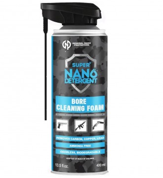 Пена для чистки оружия 400 мл GNP Bore Cleaning Foam
GNP BORE CLEANING FOAM - эт. . фото 2