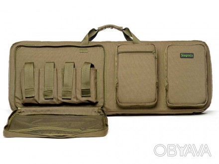 Чехол чемодан для оружия Shaptala City-1 203 ХАКИ внутри 90х31см (со шлейками)
Ч. . фото 1