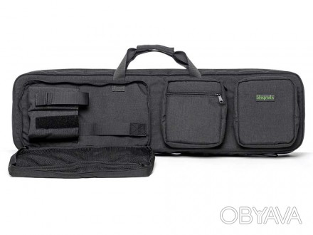 Чехол оружейный Shaptala City-2 205 BLACK внутри 90х23 см (с рюкзачными шлейками. . фото 1