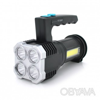 Тип ліхтаря: пошуковий
Виробник: Portable Lamp
Модель: YT-81043
Кількість діодів. . фото 1