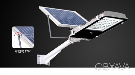 Технічні характеристики:
Лампа вулична із сонячною панеллю модель: Zk7102
Тип дж. . фото 1