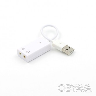 Контроллер USB-sound card (5.1) 3D sound - предназначена для передачи и конверта. . фото 1