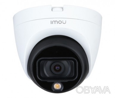5Мп мультиформатна HDCVI-відеокамера з LED-підсвіткою. Матрица: 1/2.7" CMOS; Фік. . фото 1