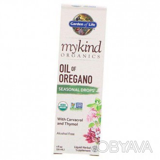 Mykind Organics Oil of Oregano від Garden of Life - століттями використовувалося. . фото 1