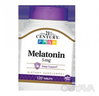 Melatonin 5 від 21st Century - мелатонін працює в гармонії з вашим природним цик. . фото 1