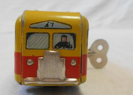 Игрушка Автобус Заводной 50-е СССР. . фото 5