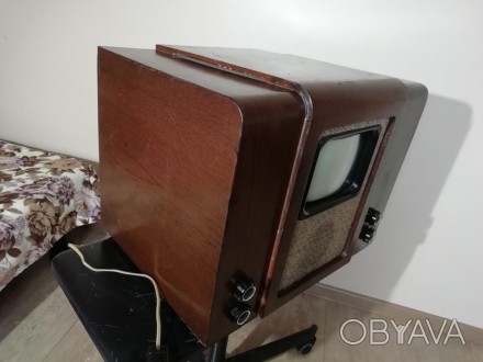 Советский телевизор КВН-49 1960 г., рабочий. . фото 1