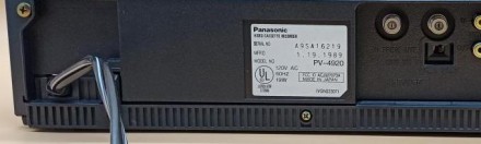 Видеомагнитофон Panasonic PV-4920 RRR. . фото 5