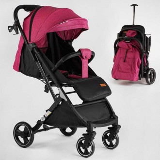 Візок прогулянковий дитячий "JOY" Comfort L-20115 (1) колір РОЖЕВИЙ, рама сталь . Днепр. фото 1 Візок прогулянковий дитячий "JOY" Comfort L-20115 (1) колір РОЖЕВИЙ, рама сталь . Днепр. фото 1
