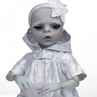 Надзвичайно красива силіконова лялька Реборн інопланетянин Міральдіна - це не пр. . фото 7