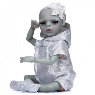 Надзвичайно красива силіконова лялька Реборн інопланетянин Міральдіна - це не пр. . фото 2