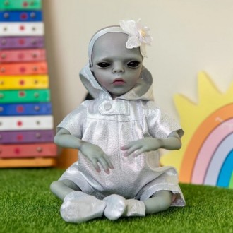 Надзвичайно красива силіконова лялька Реборн інопланетянин Міральдіна - це не пр. . фото 4