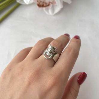 Родированное серебряное кольцо 925 пробы без камней. Родированные украшения доль. . фото 8