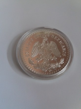 Колекційна месиканська монета. Розмір 40*3 мм. Ціна 280 грн.. . фото 3