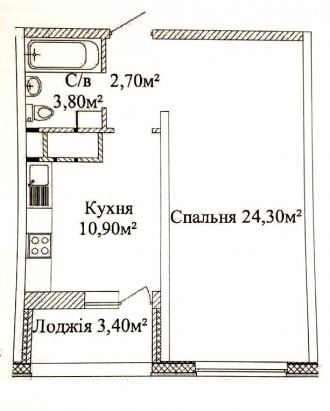 Продам 1 комнатную квартиру, ЖК "Альтаир-3" (3,5 станция Люстдорфской . Таирова. фото 13