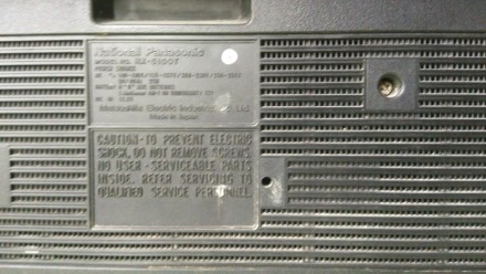 Раритетная 83-85г. магнитола National Panasonic. . фото 5