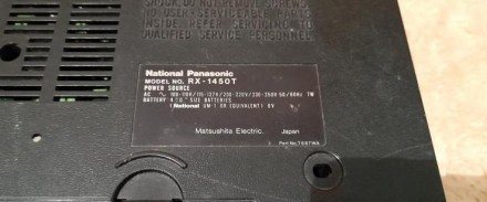 Магнитола Panasonic National RX-1450T РАБОЧАЯ!. . фото 4