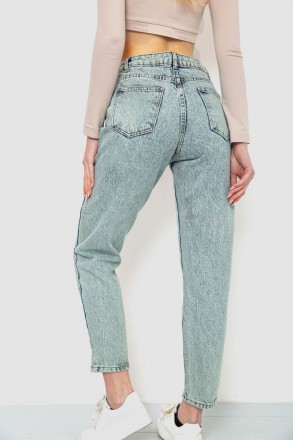 жіночі джинси вільного крою,блакитного крою з карманами,розмір:32-38. . фото 3