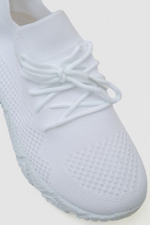 жіночі  кросівки білого кольору на шнорівках ,спортивні,весняно-літній сезон дем. . фото 3