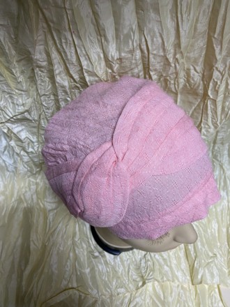 Літня бандана-шапка-чалма-косинка-тюрбан-чалма бавовна и льон для жінок з об'ємн. . фото 5