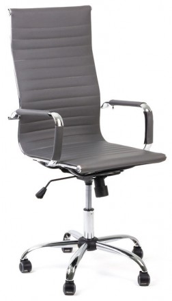Сіре офісне крісло комп'ютерне Exclusive
Офісне крісло Exclusive — сіре у своєму. . фото 2