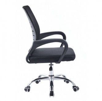 Офісне крісло комп'ютерне Bonro BN-618. Колір чорний.
Комп'ютерне крісло офісне . . фото 3