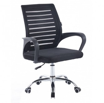 Офисное кресло компьютерное Bonro BN-618. Цвет черный.
Компьютерное кресло офисн. . фото 2