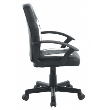 Офісне крісло геймерське Bonro B-043 чорне з білими вставками
Стильне комп'ютерн. . фото 5