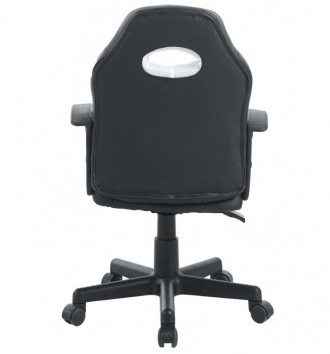 Офісне крісло геймерське Bonro B-043 чорне з білими вставками
Стильне комп'ютерн. . фото 4