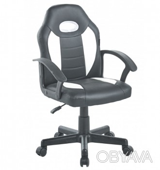 Офисное кресло геймерское Bonro B-043 черное с белыми вставками
Стильное компьют. . фото 1