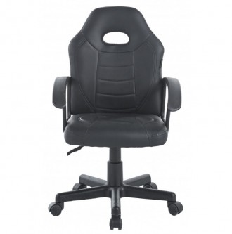 Офісне крісло геймерське Bonro B-043 чорне 
Стильне комп'ютерне крісло Bonro B-0. . фото 3